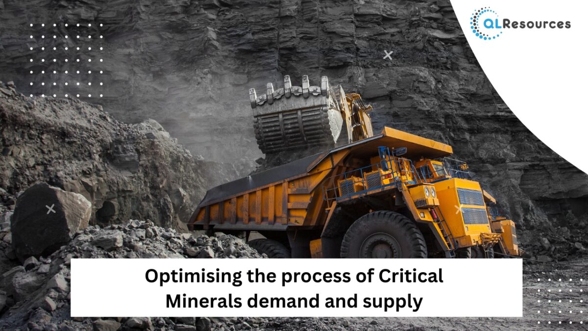 Optimising the process of Critical Minerals demand and supply